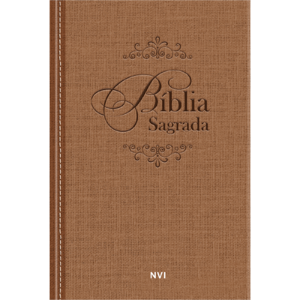 Bíblia Sagrada NVI - Marrom: Muito prática e bonita - Com as palavras de Jesus em vermelho