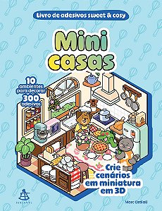 Mini casas – Livro de adesivos sweet & cosy