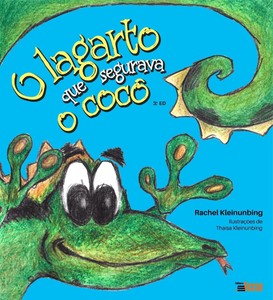 O lagarto que segurava o cocô