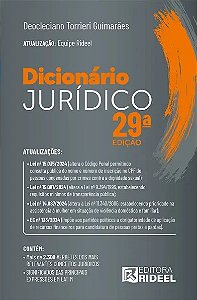 Dicionário Jurídico - 29ª Edição