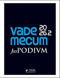 VADE MECUM JUSPODIVM TRADICIONAL CAPA PRETA 2026