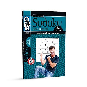 Livro Coquetel Sudoku FC/MD/DF Ed 191