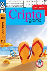 Livro Coquetel Criptograma Nível Médio Ed 89