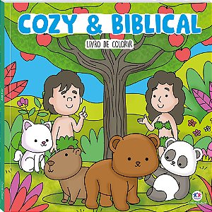 Cozy and Biblical - Livro de Colorir