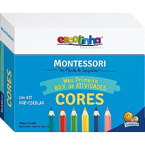 Escolinha MONTESSORI Meu P BOX de Atividades: Cores (Escolinha)