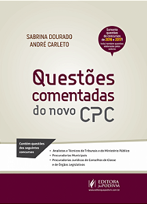 Questões comentadas do novo CPC