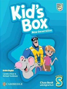 Kid´s Box New Generation Starter Class Book With Digital Pack - British English - 3rd Ed