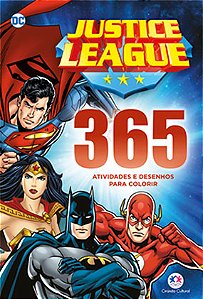 Liga da Justiça - 365 atividades e desenhos para colorir