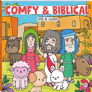 Comfy and Biblical - Livro de Colorir
