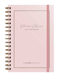 Planner estações by Viviane Martinello - Rosé