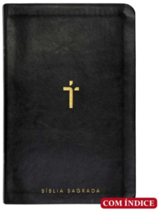 Biblia Sagrada NAA Letra Gigante Preto Com Índice