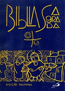 Bíblia Sagrada - Edição Pastoral - Capa Cristal