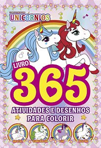 Floresta Encantada Livro 365 Atividades e Desenhos para Colorir