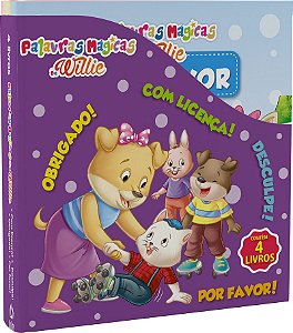 Coleção Palavras Mágicas de Willie - Box com 4 Livros