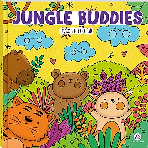 Jungle Buddies - Livro de Colorir