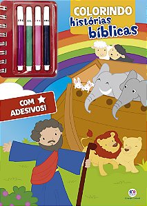 Colorindo histórias bíblicas