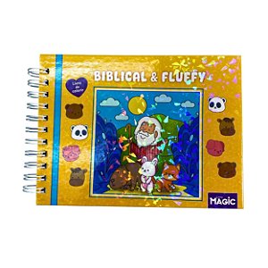 Biblical and Fluffy Beige - Livro de Colorir