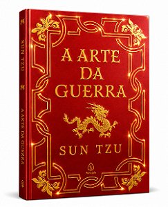 A arte da guerra - Edição Especial de Luxo Almofadada com Bordas Douradas e Fitilho