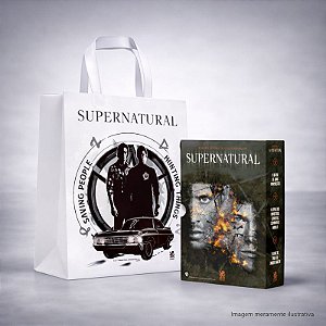 Supernatural - Edição Oficial de Colecionador com 3 Livros Edição de Luxo + Ecobag Exclusiva