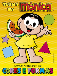 Turma da Mônica - Vamos aprender as cores e formas