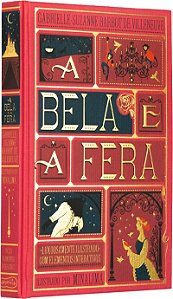 A Bela e a Fera – Edição de luxo ilustrada e com elementos interativos do estúdio MinaLima