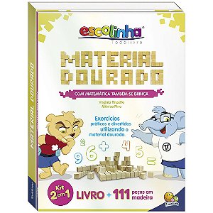 Com Matemática Também se Brinca: Material Dourado (Escolinha Todolivro)