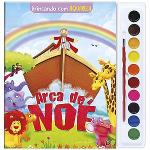 Brincando com Aquarela: Arca de Noé