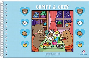 Comfy and Cozy Blue - Para Colorir