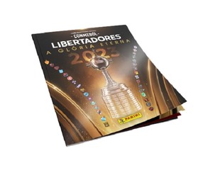 álbum capa brochura da libertadores da América conmebol 2023