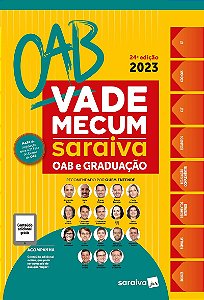 Vade Mecum Saraiva OAB e Graduação - 24ª edição 2023