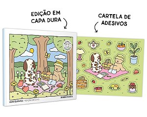 Dias quentes (Spring-Summer): Livro de colorir oficial Bobbie Goods – Edição em capa dura com cartela de adesivos
