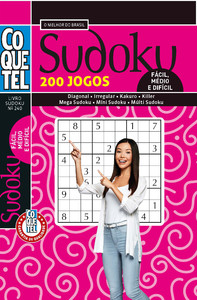 Livro Coquetel Sudoku 240