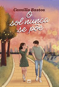 O sol nunca se põe — Romance young adult, com marca-página