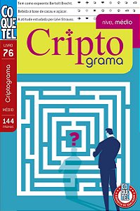 Livro Coquetel Criptograma 76