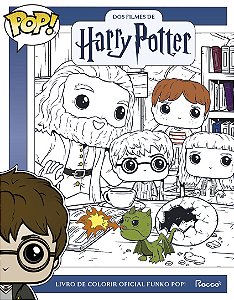 Livro de colorir oficial Funko Pop! Dos filmes de Harry Potter
