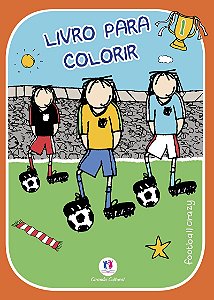 Football Crazy - Livro para colorir