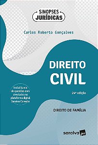 Coleção Sinopses Jurídicas-Direito Civil-Direito de Família - 24ª Edição 2024