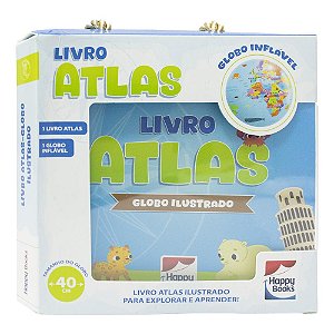 Livro Atlas-Globo Ilustrado