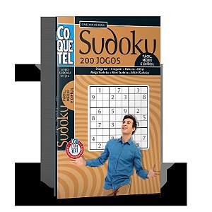 Livro Coquetel Sudoku FC/MD/DF Ed 194