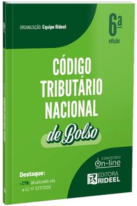 Código Tributário Nacional - CTN de Bolso - 2026 Rideel