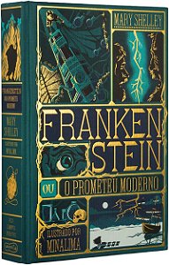 Frankenstein – Edição de luxo ilustrada e com elementos interativos do estúdio MinaLima