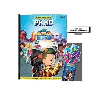 Kit Livro ilustrado oficial PK XD + 10 envelopes + Brinde