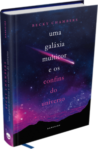 Uma galáxia multicor e os confins do universo