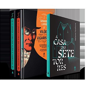 Kit Box Vilões'' + A Casa das Sete Torres