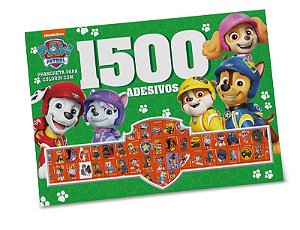 Patrulha Canina Prancheta para Colorir com 1500 Adesivos