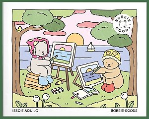 Isso e aquilo (This & That) – Livro de colorir oficial Bobbie Goods