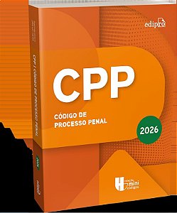 CÓDIGO DE PROCESSO PENAL 2026 - Coleção MINICÓDIGOS