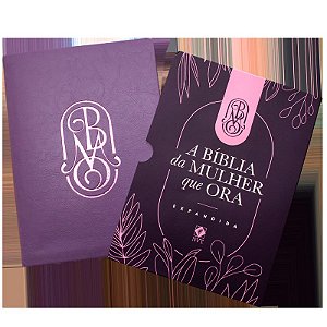 A Bíblia da Mulher que Ora - Expandida (Roxa)