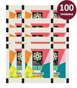 Kit com 100 Envelopes De Figurinhas Da Copa Do Mundo Fifa Feminina