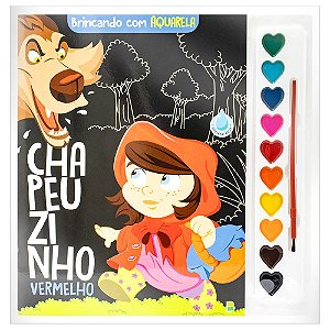 Brincando com Aquarela: Chapeuzinho Vermelho